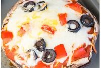 Low-Carb Portobello Mushroom Pizza Recipe — Keto-Friendly Dinner