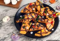 White Chocolate Halloween Bark: Spooky Candy Bark Recipe