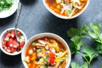 Hearty Vegetarian Tortilla Soup Recipe with Avocado and Lime