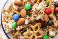 Savory Popcorn Trail Mix Recipe for Road Trips & Snacks
