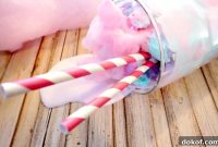Overloaded Cotton Candy Vegan Milkshake (Gluten-Free)