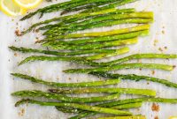 Crispy Oven-Roasted Asparagus with Garlic and Parmesan