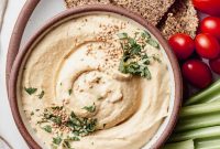 Oil-Free Hummus Recipe: Creamy, Low-Fat Chickpea Dip