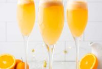 Mimosa Mocktail with Sherbet or Sorbet: Sparkling Citrus Recipe