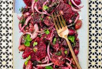 Moroccan Blood Orange Salad with Cumin & Mint Dressing