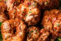 Crispy Bang Bang Shrimp Recipe with Creamy Spicy Sauce
