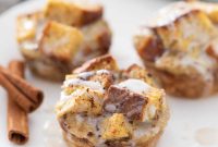 Cinnamon Roll French Toast Casserole Cups Recipe