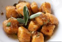 Sweet Potato Gnocchi with Brown Butter and Sage Sauce