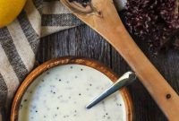 Creamy Lemon Poppy Seed Dressing Recipe for Salads and Marinades