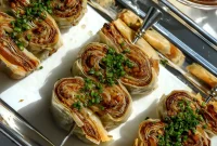 Crispy Phyllo Cups with Whipped Feta and Honey Drizzle