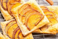 Flaky Peach Puff Pastry Tart Recipe for Summer Dessert