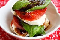 Classic Caprese Salad with Tangy Balsamic Vinaigrette