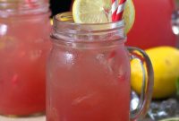 Watermelon Lemonade Without Refined Sugar — Refreshing Summer Drink