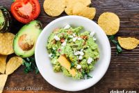 Creamy Guacamole with Feta: Tangy Avocado Dip Recipe