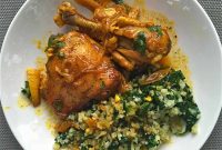 Moroccan Braised Chicken with Warm Spices and Preserved Lemon