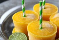 Mango Margarita Popsicle Recipe: Boozy Frozen Cocktail Treat