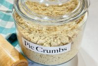 How to Make Perfect Pie Crumbs for Topping and Crusts
