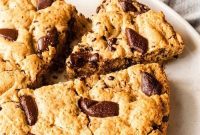 Giant Chocolate Chip Cookie Recipe for Sharing (One-Pan)