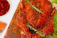 Savory Roasted Turkey with Citrus and Herbs