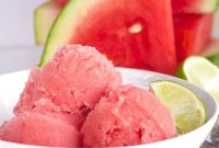 Refreshing Watermelon Sorbet Recipe — Light Summer Dessert
