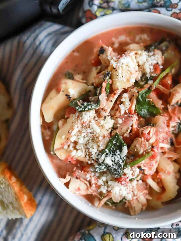Tortellini Chicken Soup