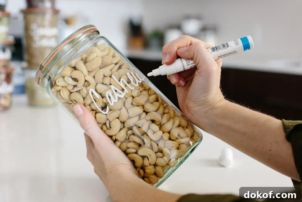 Pantry organization ideas - I've got several tips for creating a healthy pantry and moving all your storage containers to glass jars.