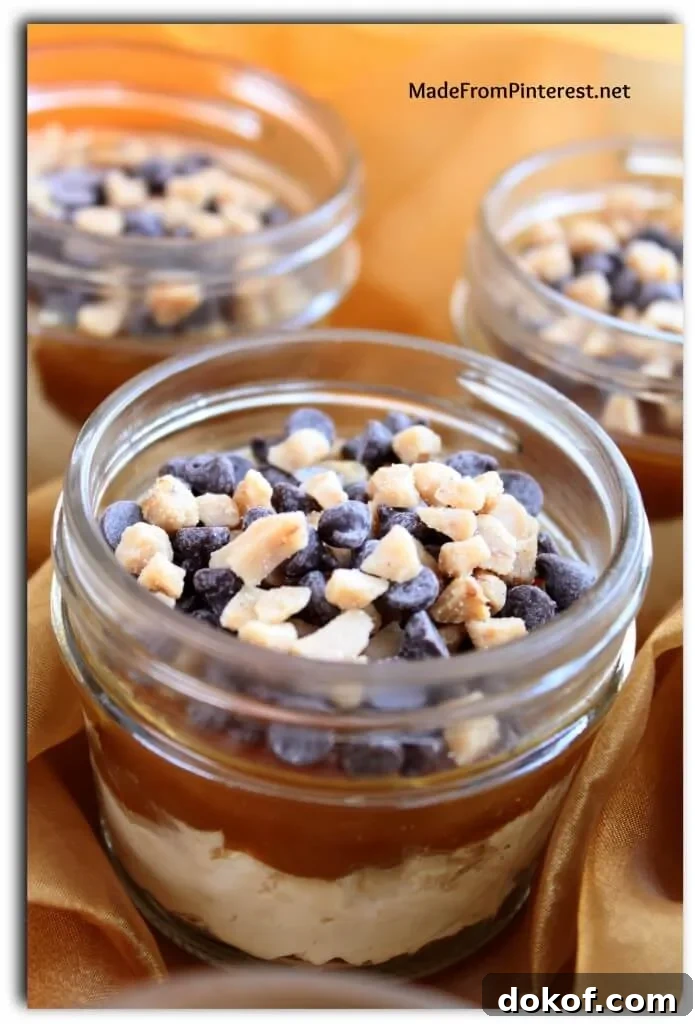 Individual Caramel Cream Cheese Apple Dip