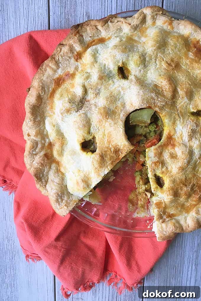 Taking a Slice out of Chicken Curry Pot Pie | Foodal.com