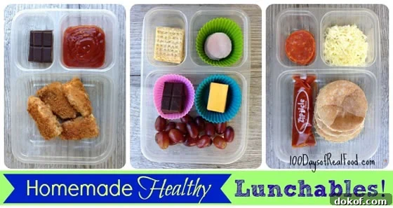 Homemade Healthier Lunchables