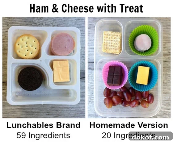 Homemade Healthier Lunchables