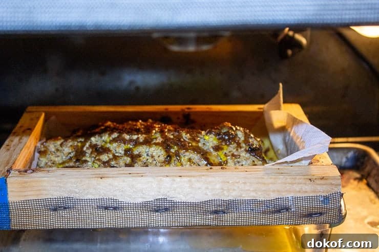 Beeswax melting in an oven.