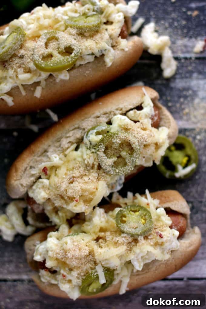 Jalapeño Popper Mac and Cheese Brats | Melanie Makes
