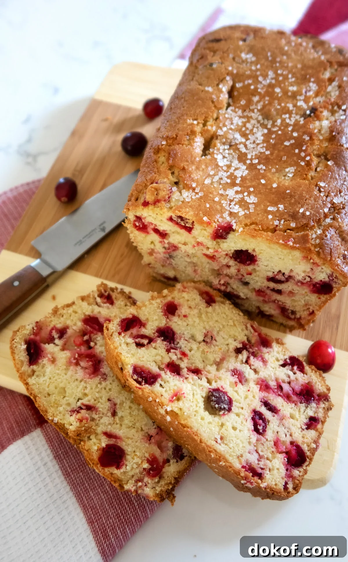 Cranberry Orange Quick Bread Recipe – Moist, Zesty Loaf 2 Cranberry Orange Bread