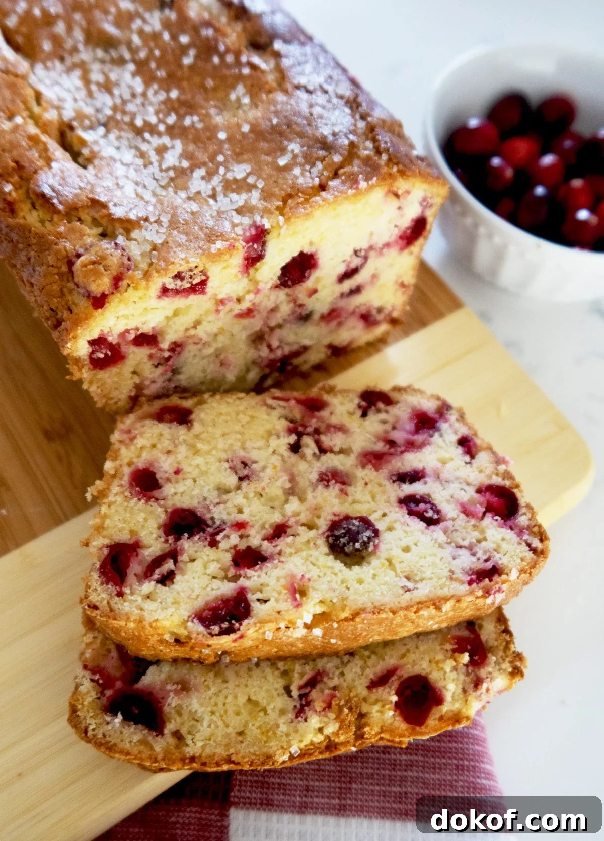 Cranberry Orange Quick Bread Recipe – Moist, Zesty Loaf 3 Cranberry Orange Bread