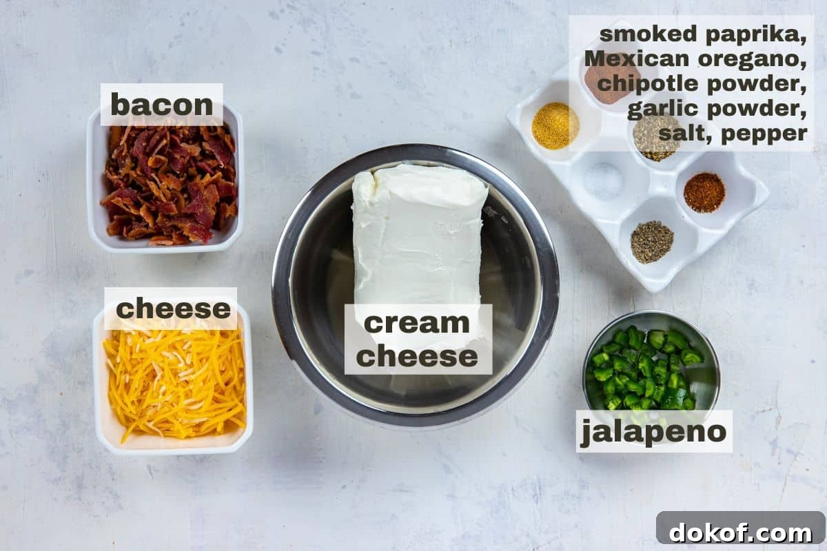 photo collage of recipe ingredients