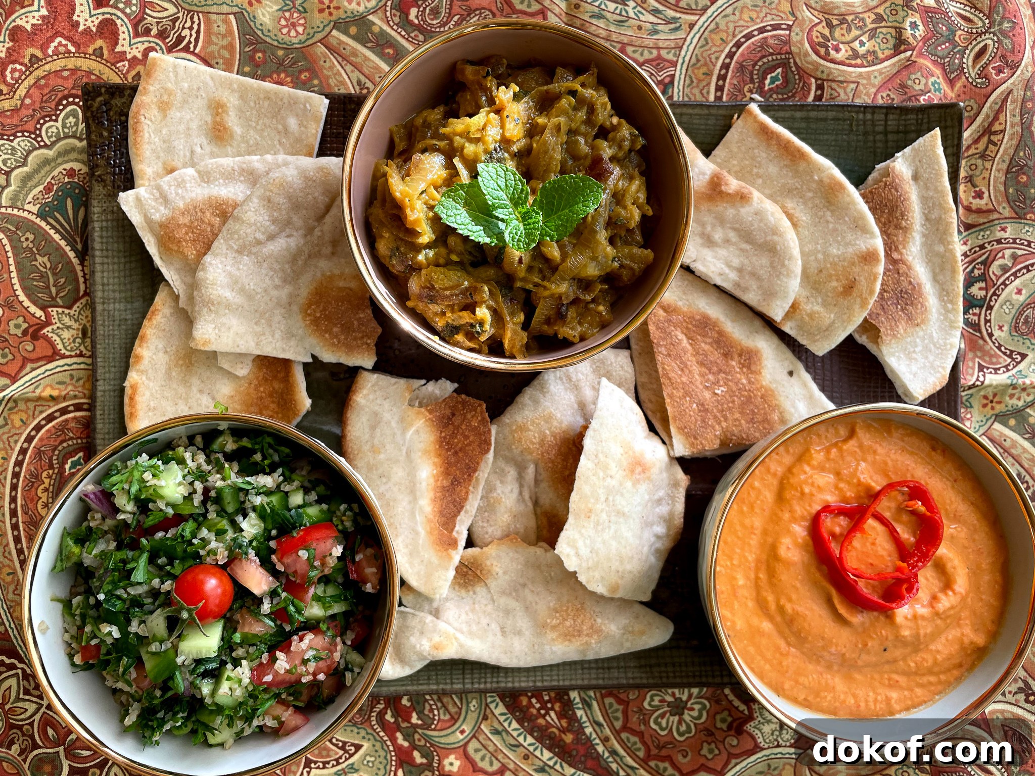 Mediterranean trio dip