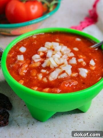 Chile Morita Salsa (salsa de chile morita)
