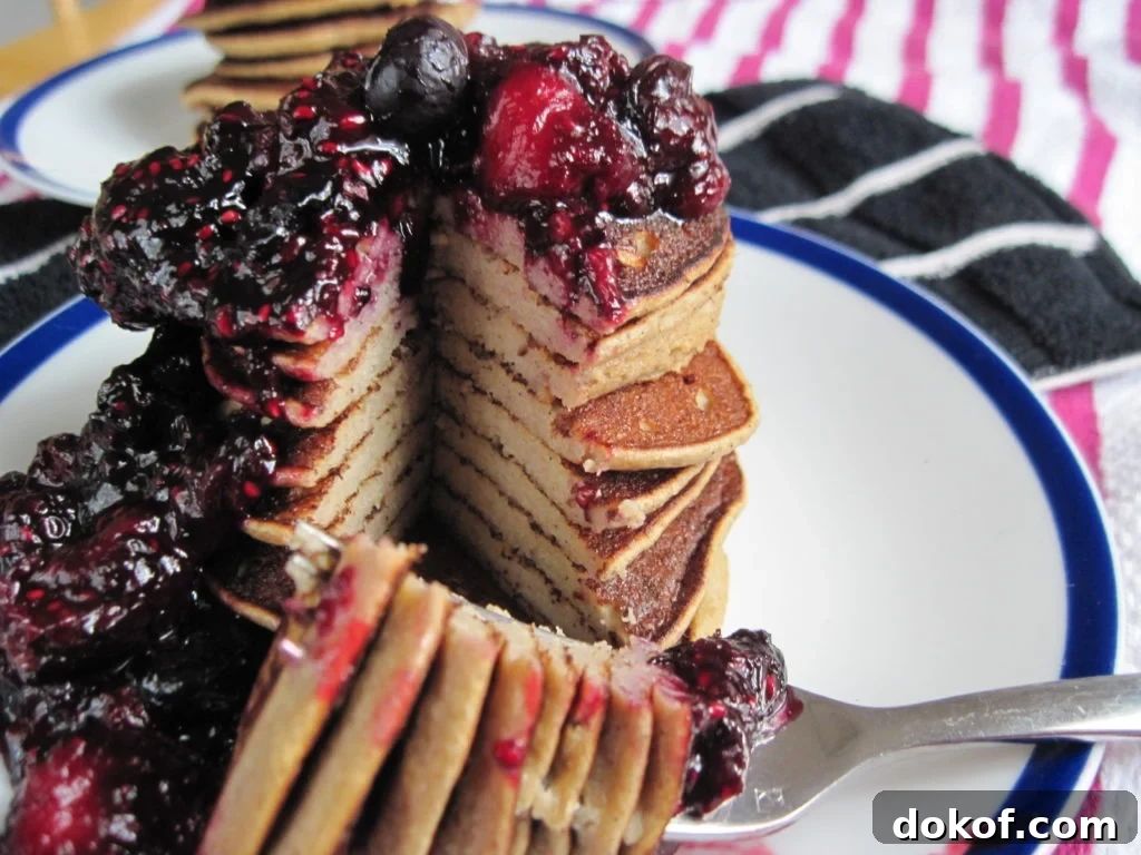 PaleOMG Vanilla Bean Pancakes