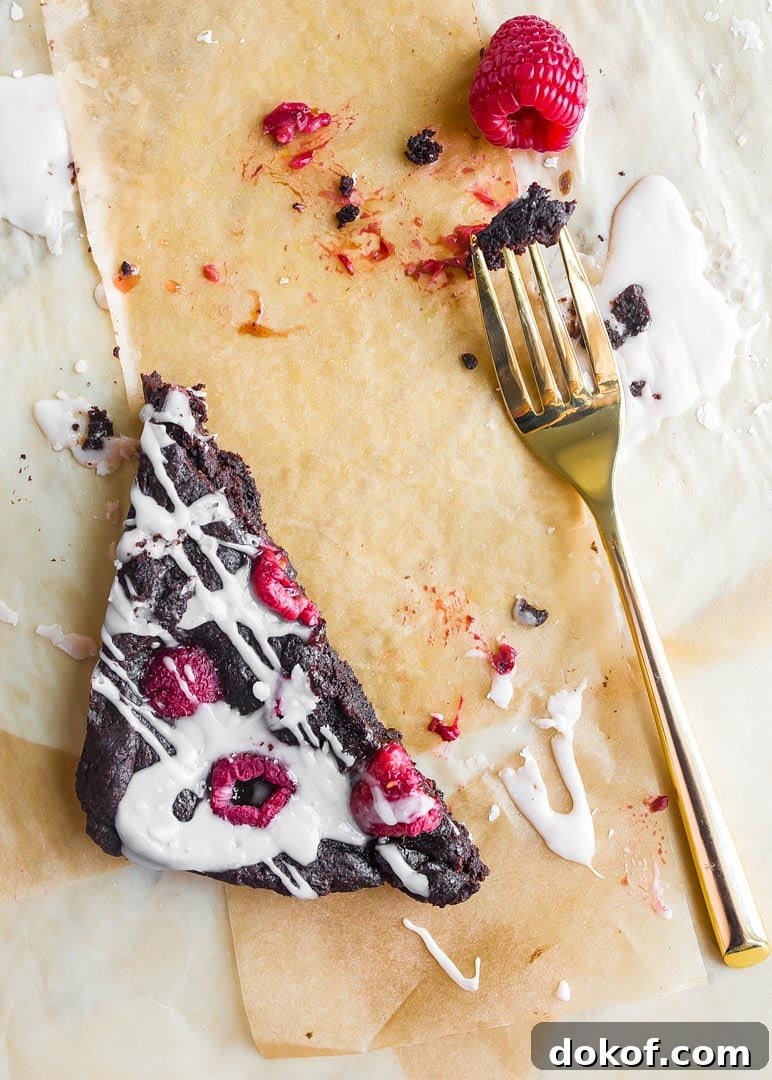 Decadent Raspberry Chocolate Brownies for Two 8 Raspberry Brownies for Two. Small batch brownies for two. Raspberry dessert for two. Valentine's Day chocolate dessert for two!