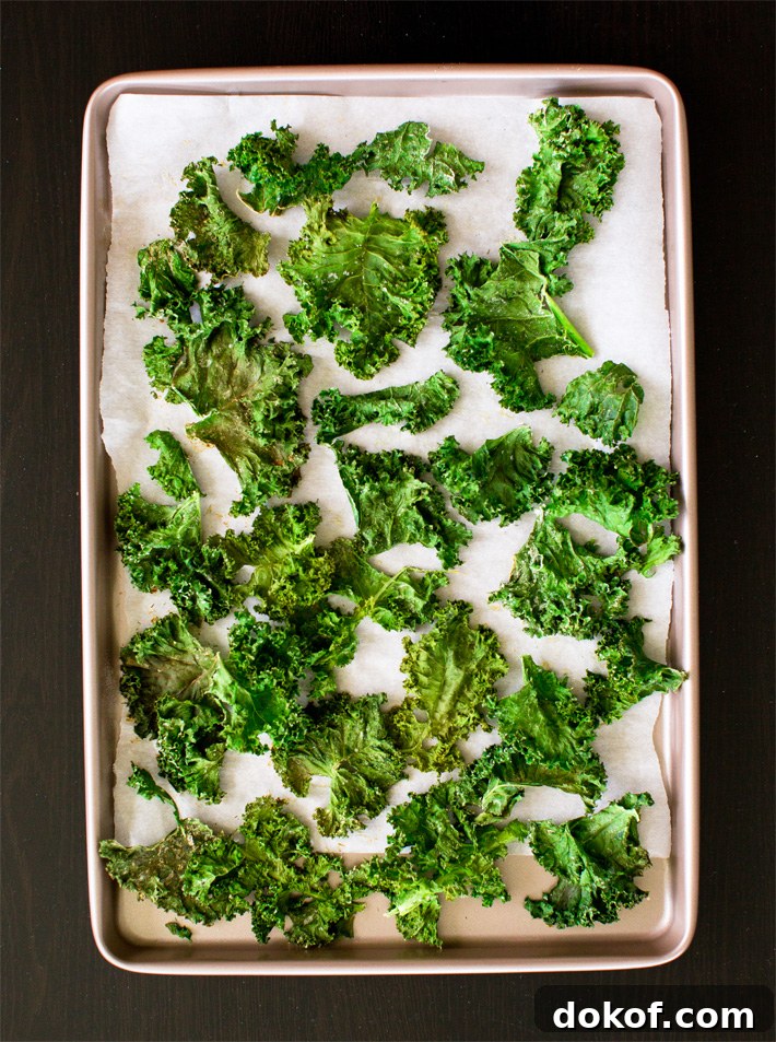 Baked Kale Chips Baked Kale Chips