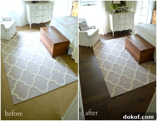 Floating Floor Before and After: Stunning DIY Transformation Guide 7 DIY floating floor before and after example