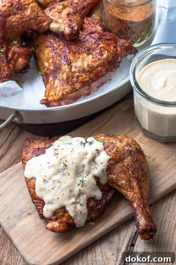 Alabama White BBQ Sauce is a tangy mayonnaise based BBQ sauce great on grilled chicken. #bbqsauce #BBQ #whitebbqsauce #alabamasauce #grilledchicken #lowcarb #keto