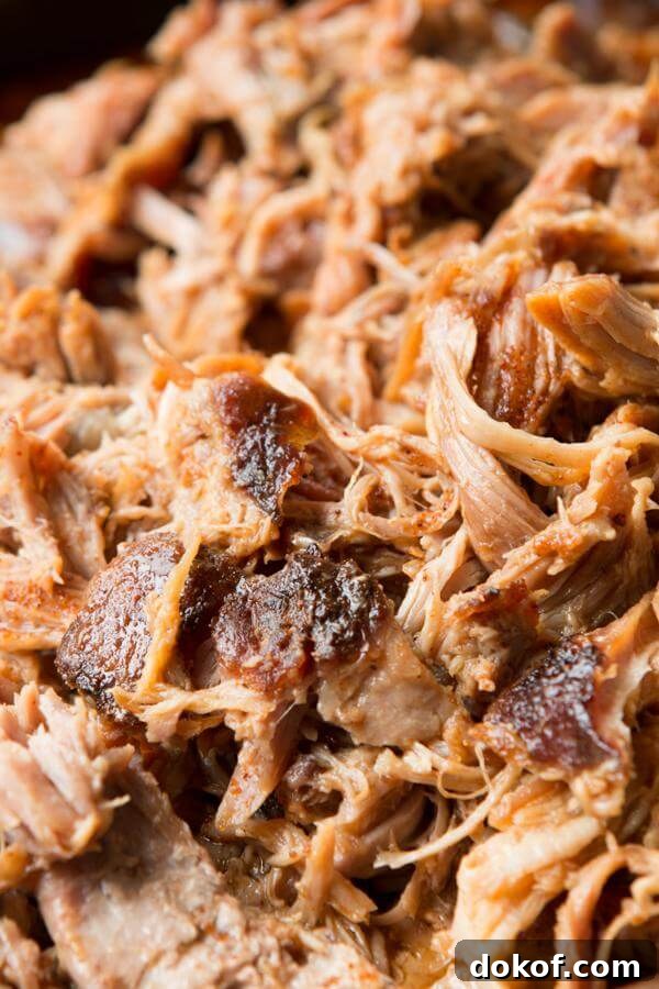 This pulled pork is the best I've ever had and it's made in the oven!