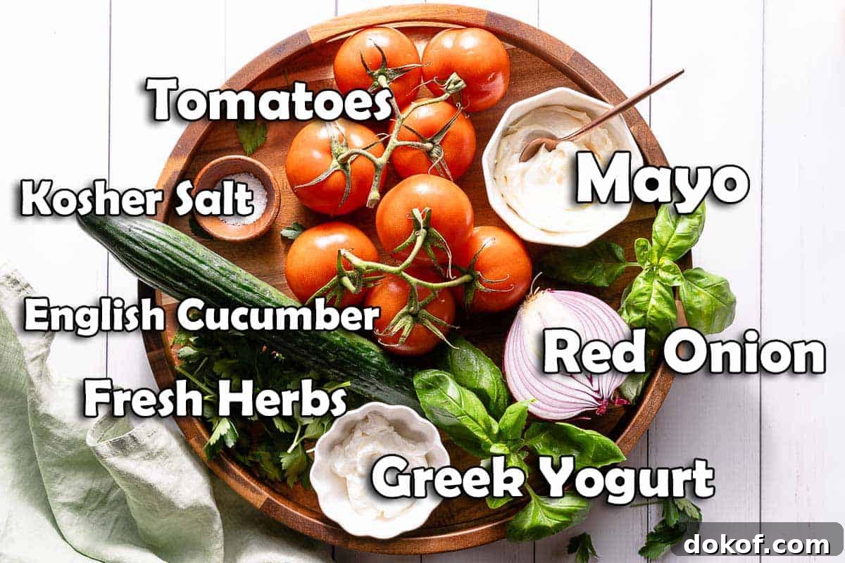 recipe ingredients in tray with text overlay