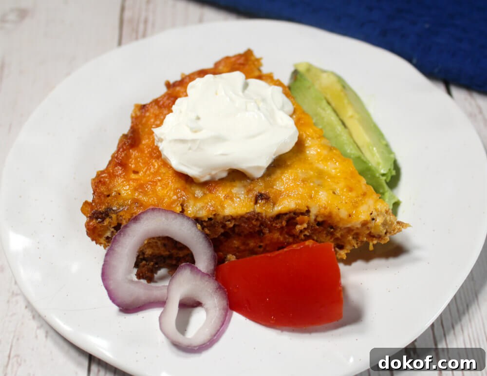 Low-Carb Taco Pie5