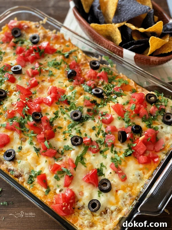 Dorothy's Hot Taco Dip