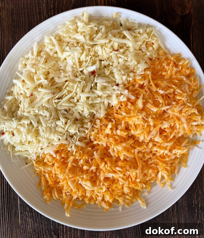 Taco dip plated