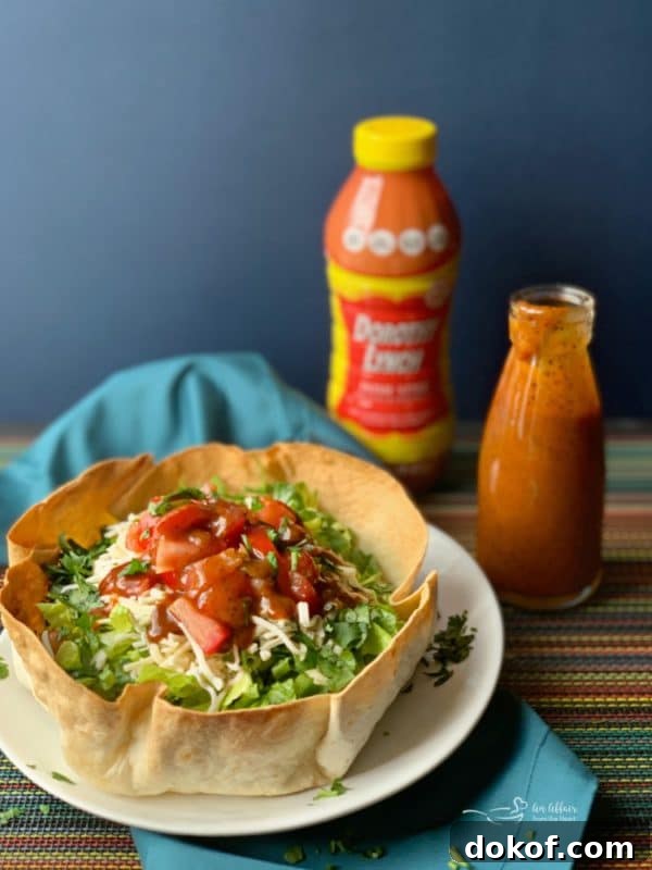 Taco salad with Dorothy Lynch
