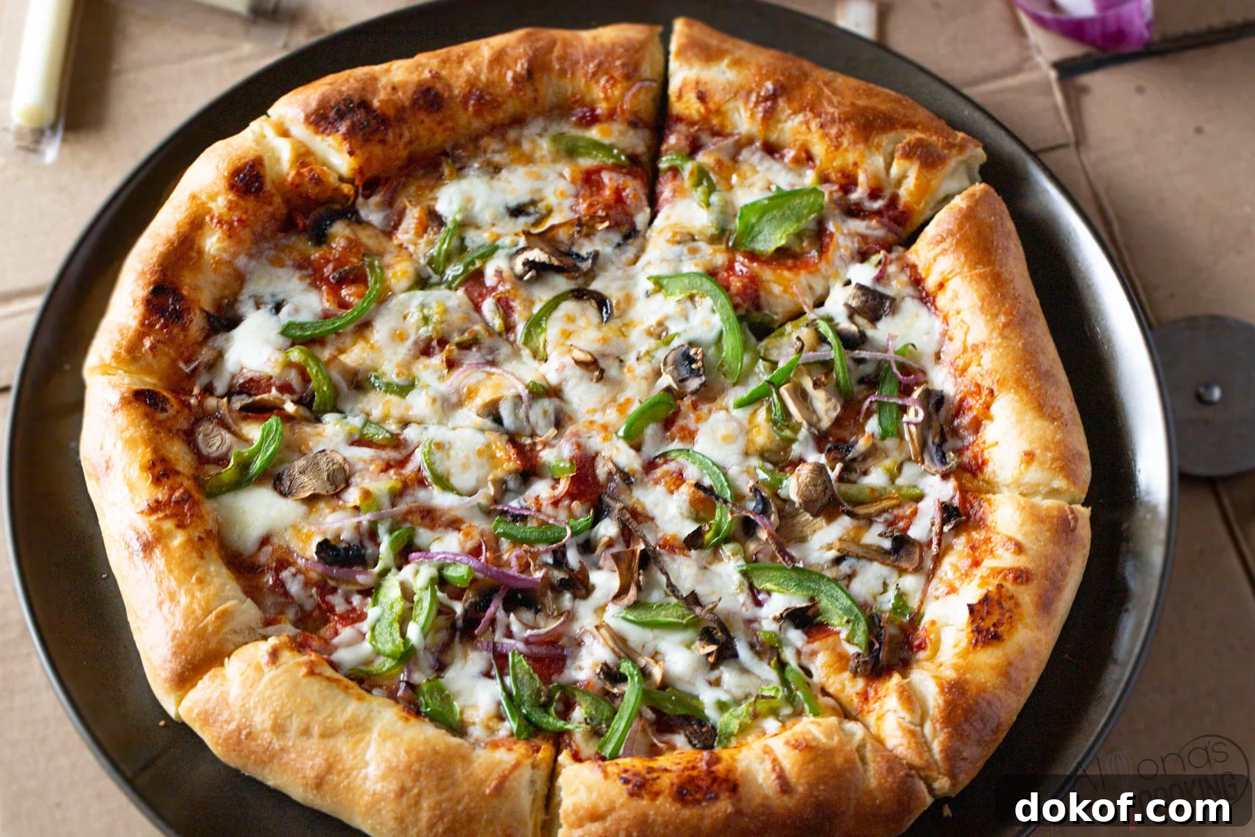stuffed crust pizza recipe