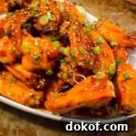 Sticky Honey Sriracha Wings | Savorwithjennifer.com